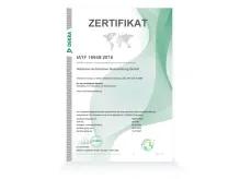 Zertifikat IATF 16949:2016